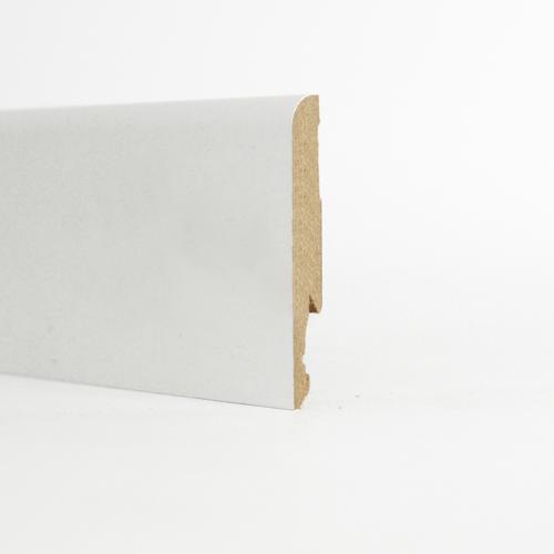 Plinthe standard blanche bord arrondi 14x80 - PLINTHE INFINI PARQUET